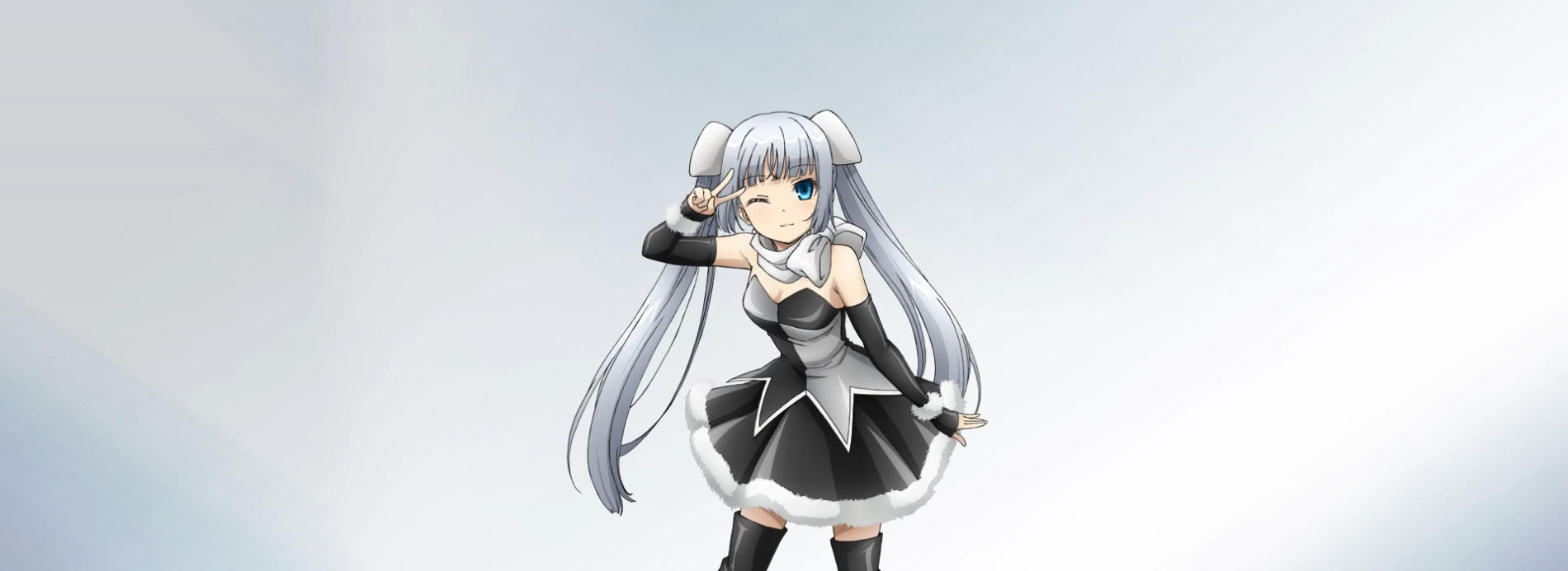 Miss Monochrome - The Animation official artwork