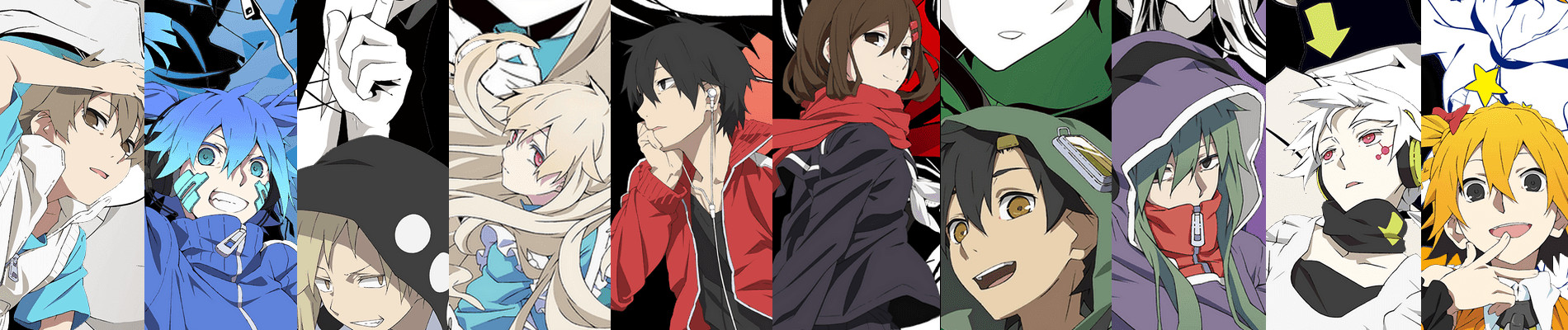 Mekakucity Actors official artwork