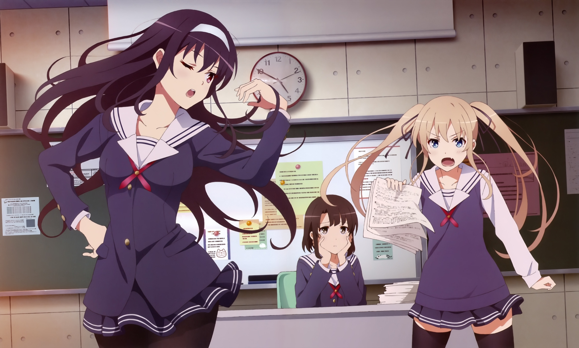 Saekano: How to Raise a Boring Girlfriend official artwork