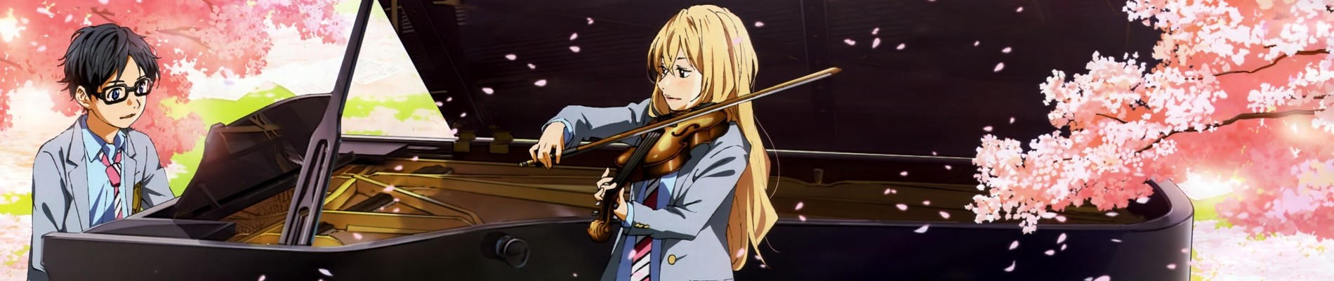 Your lie in April official artwork