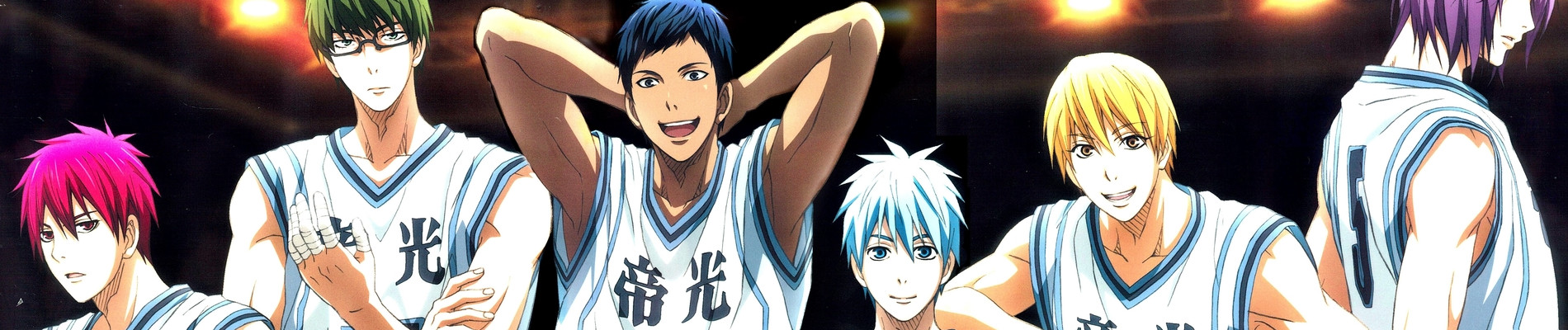 Kuroko's Basketball 3 official artwork