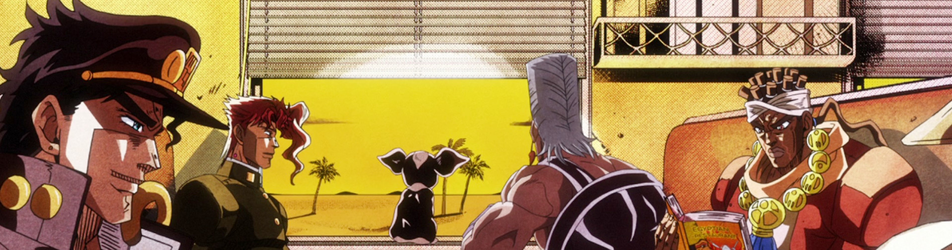 JoJo's Bizarre Adventure: Stardust Crusaders - Battle in Egypt official artwork