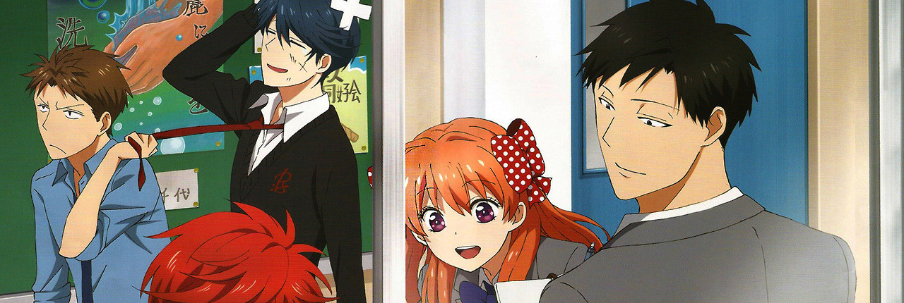 Monthly Girls' Nozaki-kun Specials official artwork
