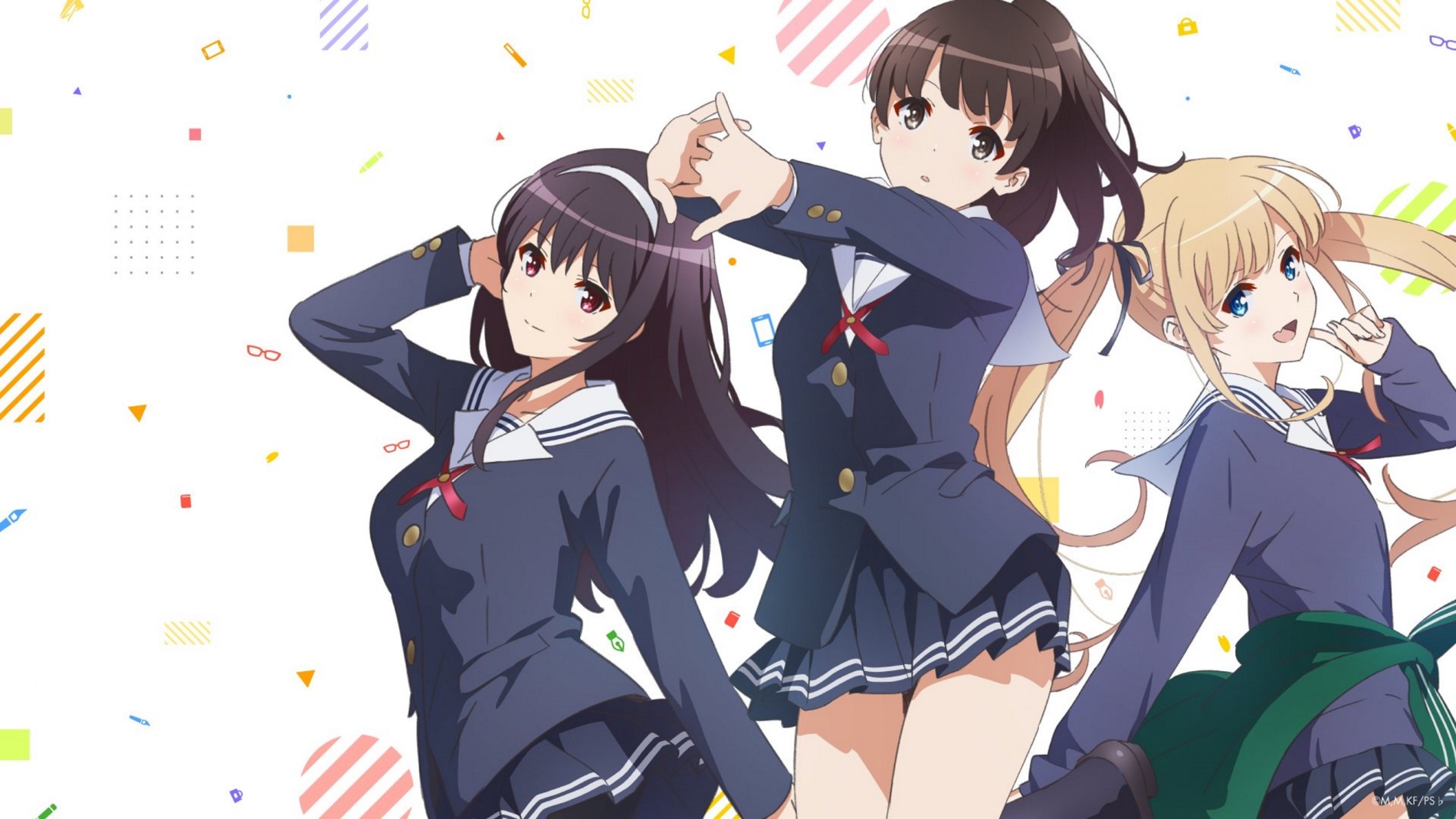 Saekano: How to Raise a Boring Girlfriend ♭ official artwork