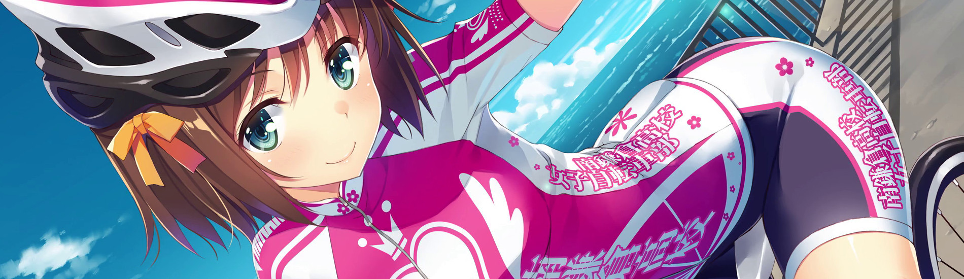 Minami Kamakura High School Girls Cycling Club official artwork
