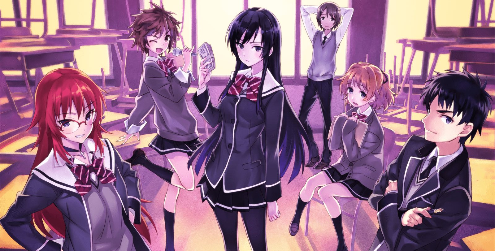 Shoujo-tachi wa Kouya wo Mezasu: Iubeki Monokashira official artwork