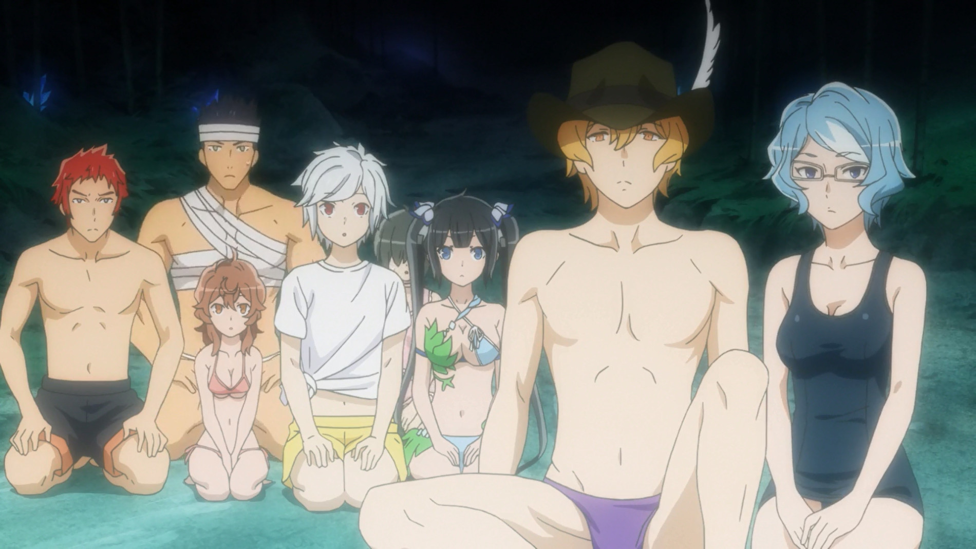Is It Wrong to Try to Pick Up Girls in a Dungeon?: Is It Wrong to Expect a Hot Spring in a Dungeon? official artwork