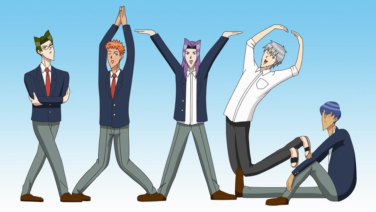 Gakuen Handsome official artwork