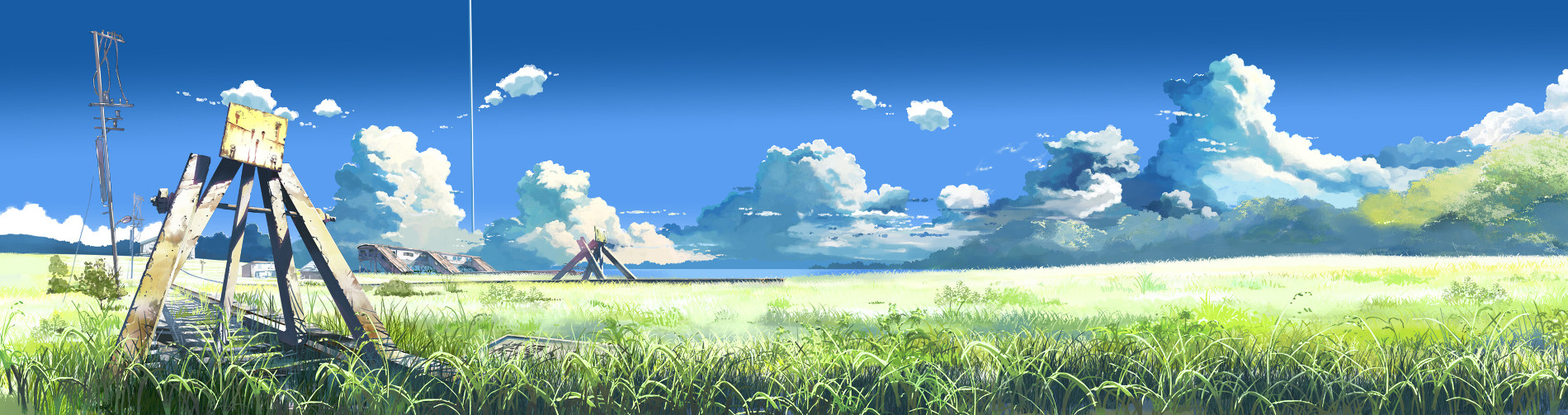 The Place Promised in Our Early Days official artwork