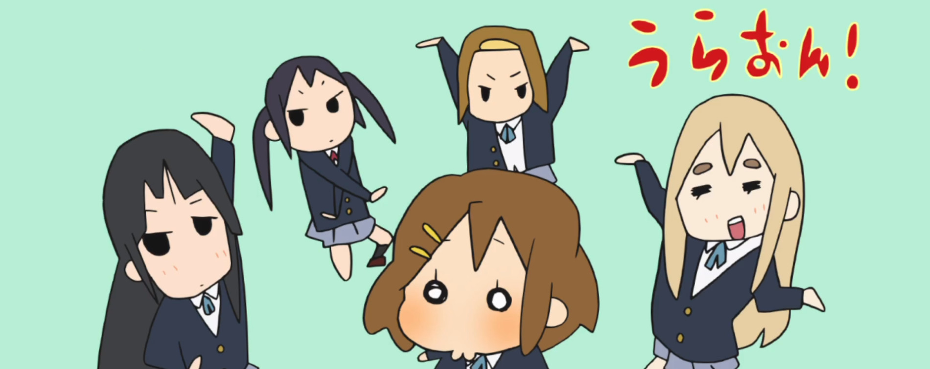 K-ON! Season 1 Shorts official artwork