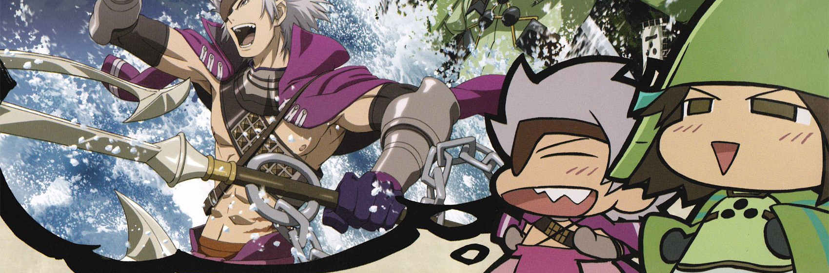 Mini Sengoku BASARA: Chousokabe-kun to Mouri-kun official artwork