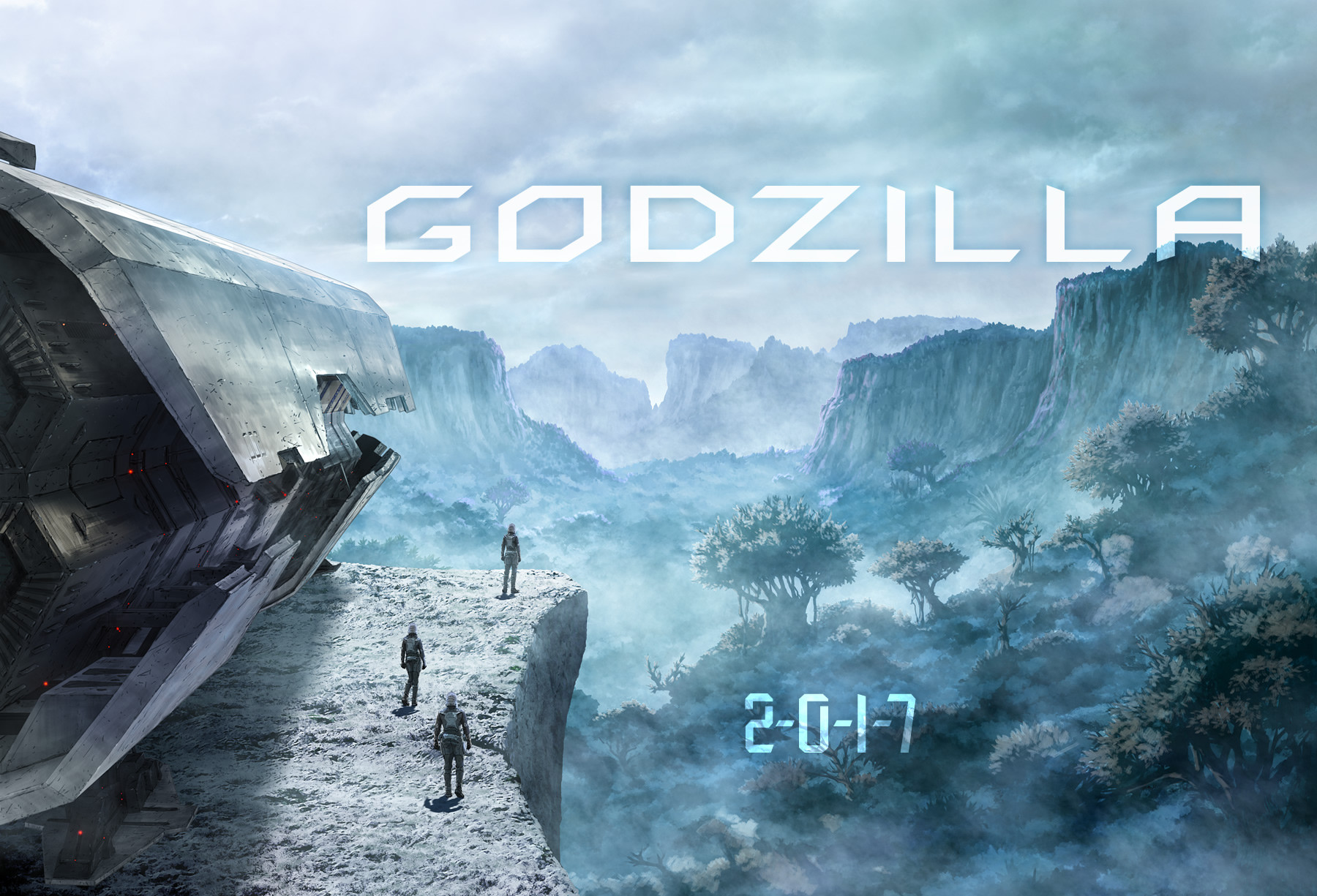 Godzilla: Planet of the Monsters official artwork