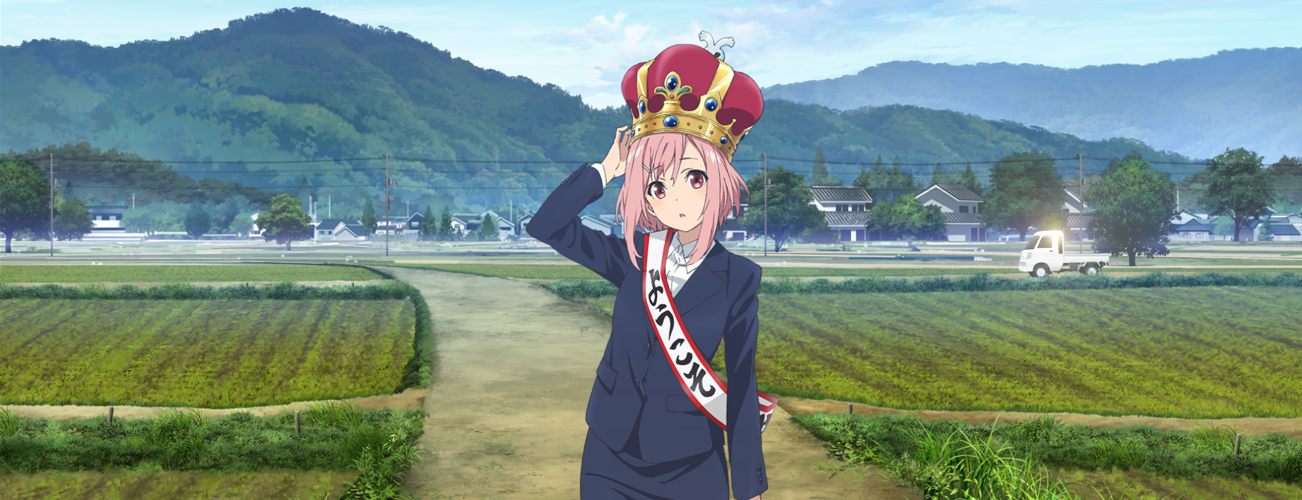 Sakura Quest official artwork
