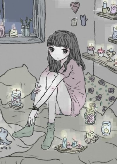 candle cover art