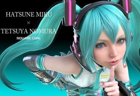 HATSUNE MIKU × TETSUYA NOMURA cover art