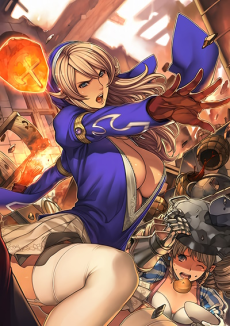 Queen's Blade OVA cover art
