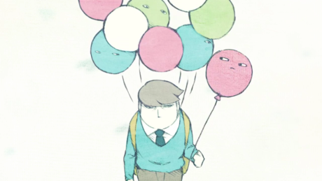 Balloon Vendor and Weeping Girl cover art