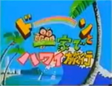 Sazae-san: Dawn to Ikka de Hawaii Ryokou cover art