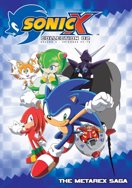 Sonic X: The Metarex Saga cover art