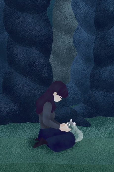Forest ghost cover art