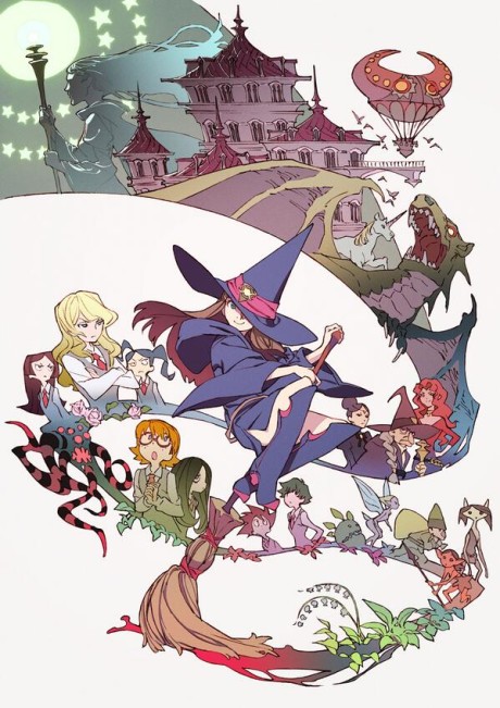 Little Witch Academia cover art