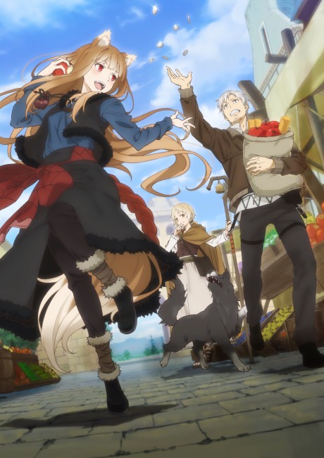 Spice and Wolf: MERCHANT MEETS THE WISE WOLF cover art