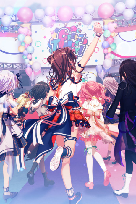 BanG Dream! Girls Band Party! 5th Anniversary Animation -CiRCLE THANKS PARTY!- cover art