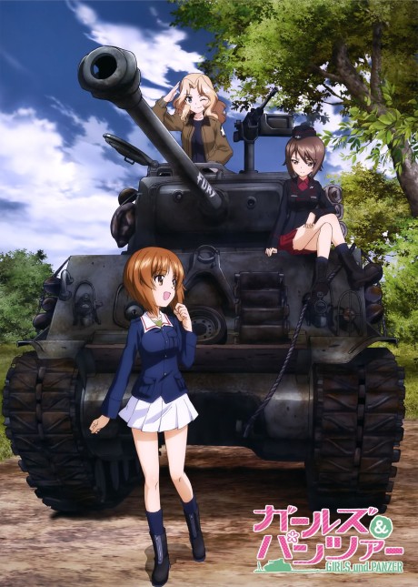 Fushou Akiyama Yukari no Sensha Kouza: M4 Sherman in Girls und Panzer cover art