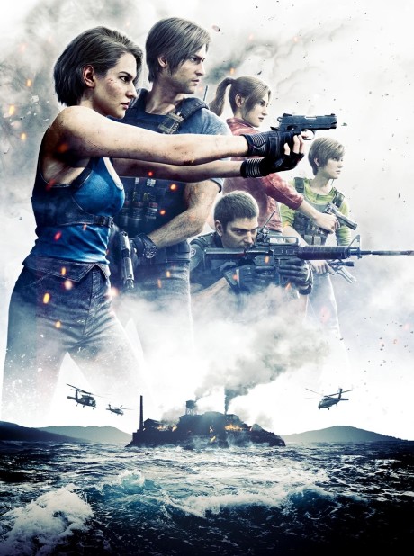 Resident Evil: Death Island cover art