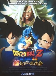 Dragon Ball Z: The Real 4-D at Super Tenkaichi Budokai cover art