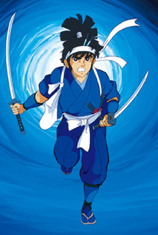 Shounen Miyamoto Musashi: Wanpaku Nitouryuu cover art