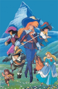 The Three Musketeers cover art