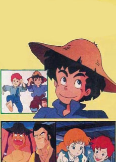 Huckleberry Finn Monogatari cover art
