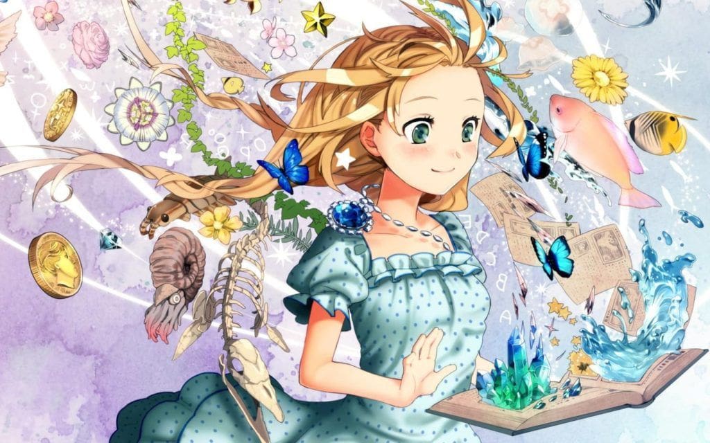 Anime Book Wallpaper Girl Light novel