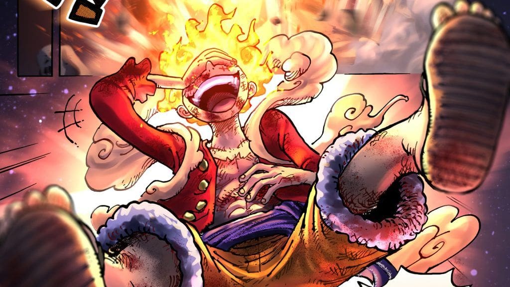 Sun God Nika Wallpaper Luffy One Piece