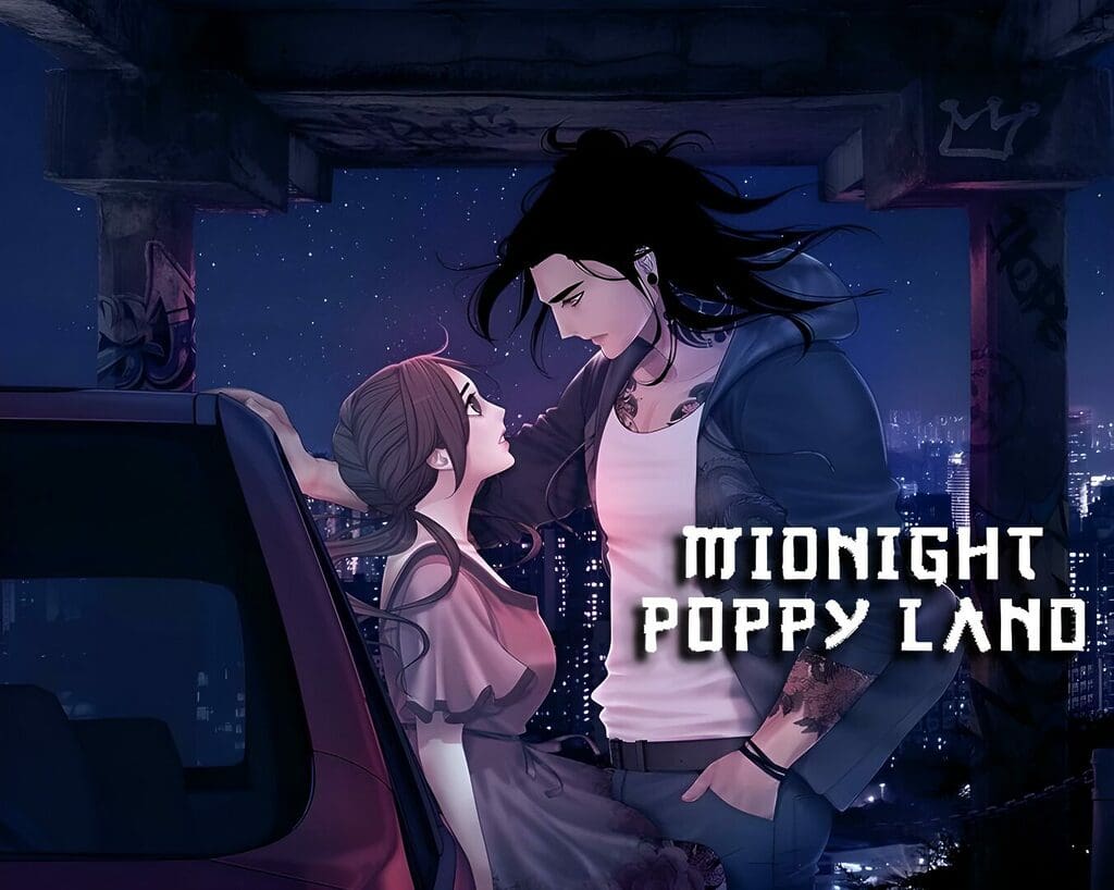 Midnight Poppy Land by Lilydusk 