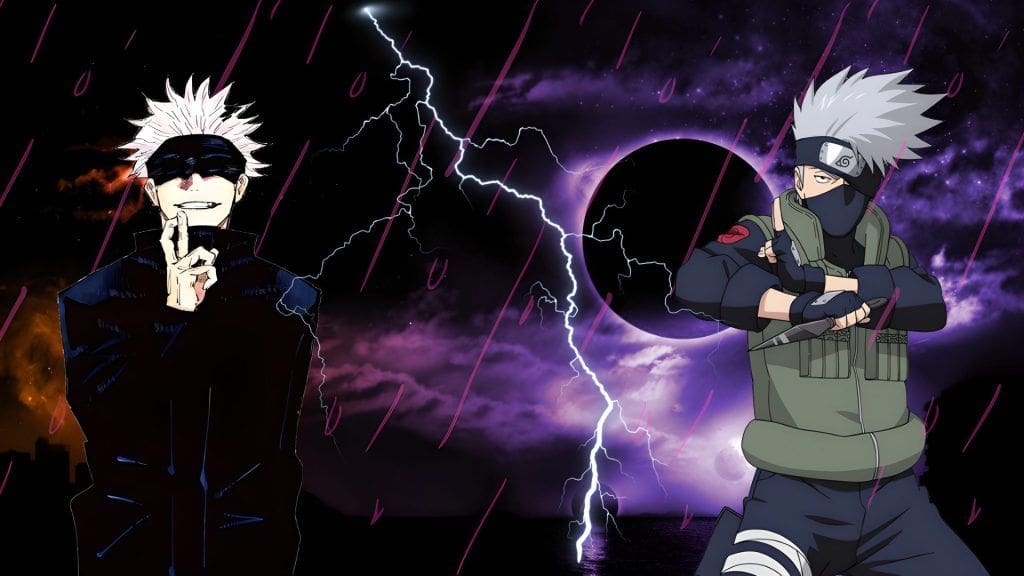 Gojo Satoru (Jujutsu Kaisen) – Kakashi Hatake (Naruto Shippuden) Aniem Characters