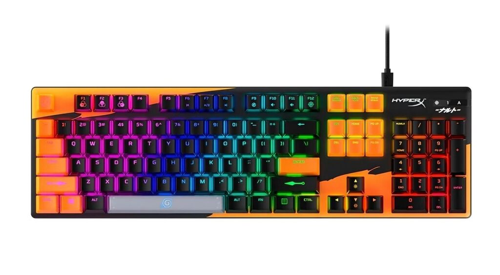 HyperX Alloy Origins Naruto Edition Mechanical Gaming Keyboard